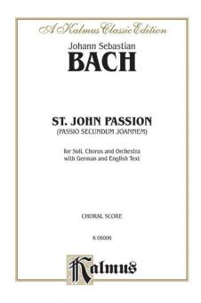 St. John Passion (Passio Secundum Johannem), BWV 245 