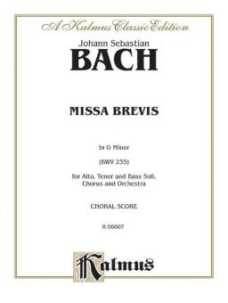 Missa Brevis in G Minor (BWV 235) 