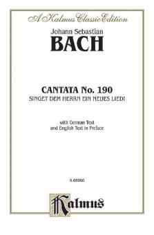 Singet dem Herrn ein neues Lied 