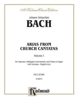 Arias from Church Cantatas Vol. 1 Standard