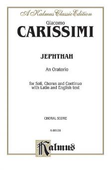 Jephthah, An Oratorio 
