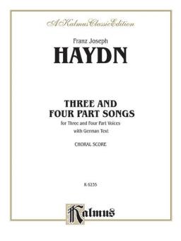 Three and Four Part Songs 