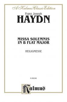 Missa Solemnis In B-Flat Major 