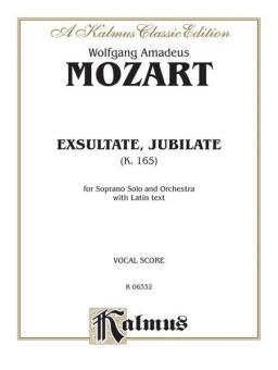 Exsultate Jubilate, K. 165 Standard