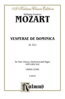 Vesperae de Dominica, K. 321 