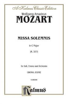 Missa Solemnis In C Major, K. 337 