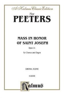 Mass In Honor Of Saint Joseph, Op. 21 