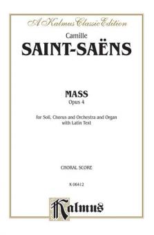 Mass For Four Voices, Op. 4 