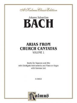 Arias from Church Cantatas Vol. 1 - Duets Standard