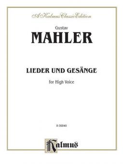 Lieder und Gesänge for High Voice Standard