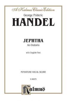 Jephtha (1752), An Oratorio 