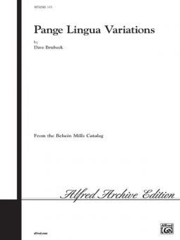 Pange Lingua Variations 