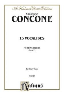 15 Vocalises, Op. 12 