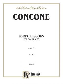 40 Lessons Op. 17 