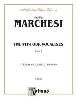 24 Vocalises for Soprano Or Mezzo-Soprano, Op. 2 