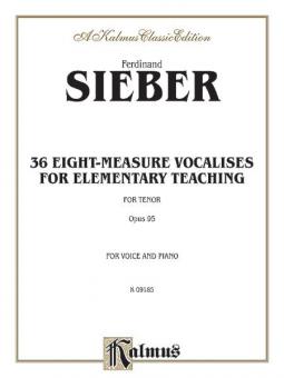 36 Eight Measure Vocalises Op.95 