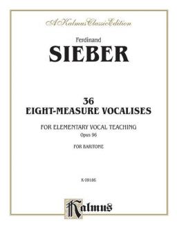 36 Eight Measure Vocalises Op.96 