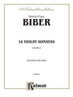 16 Violin Sonatas Vol. 2 Standard