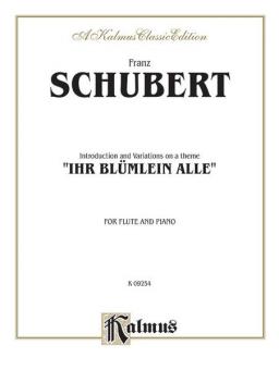Introduction and Variations on A Theme 'Ihr Blümlein Alle, ' Op. 160 Standard