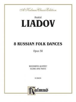 Eight Russian Folk Dances, Op. 58 Standard