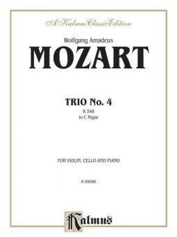 Trio No. 4 In C Major, K. 548 