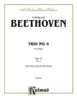Trio No. 6, in E flat Major, Op. 70, No. 2 Standard