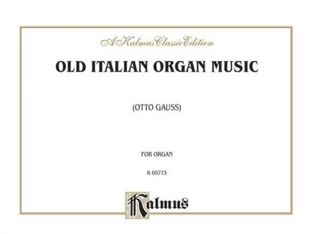 Old Italian Organ Music 