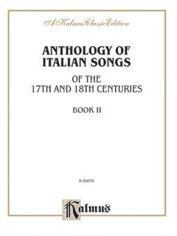 Anthology of Italian Songs (17th & 18th Century) Vol. 2 