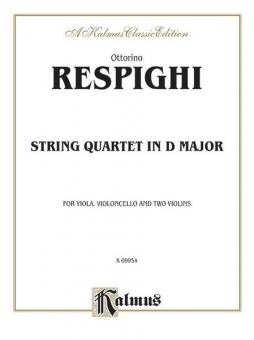 String Quartet in D Major (1907) Standard