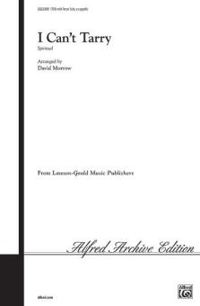 I Can't Tarry Standard