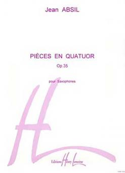 Pièces en quatuor op. 35 