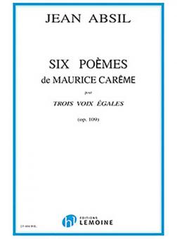 6 Poèmes de M. Carème 