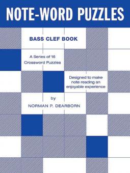 Note-Word Puzzles (Bass Clef) 
