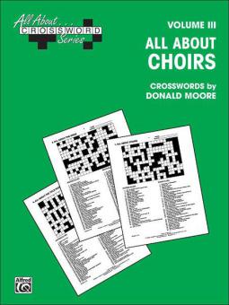 All About... Crossword Series Vol. 3: All About Choirs 