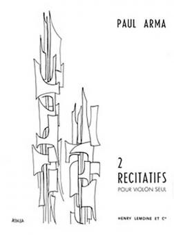 2 Recitatifs 