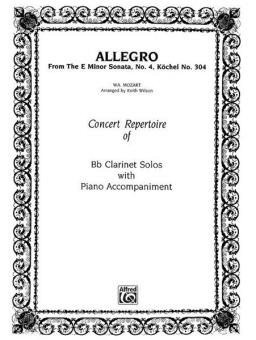Allegro (From E Minor Sonata #4) 