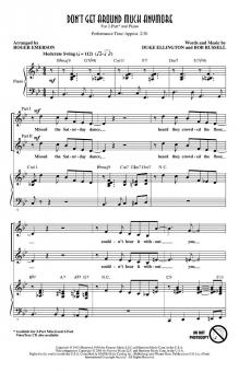 Don't Get Around Much Anymore 