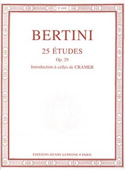 25 Etudes op. 29 