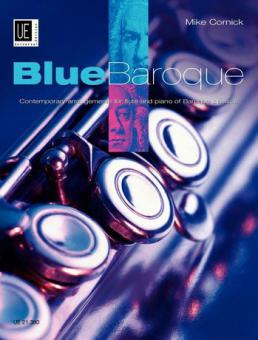 Blue Baroque Flute 