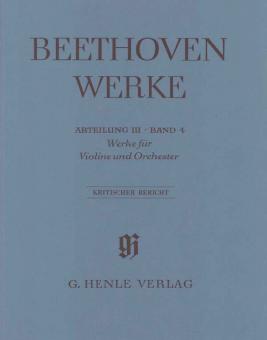 Werke für Violine und Orchester 