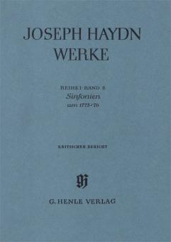 Sinfonien um 1775/76 