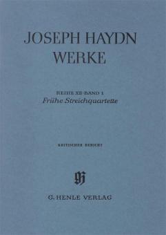 Frühe Streichquartette 