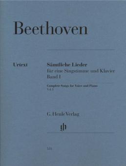 Sämtliche Lieder und Gesänge mit Klavier 1 