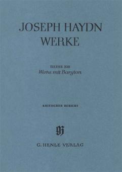 Werke mit Baryton 