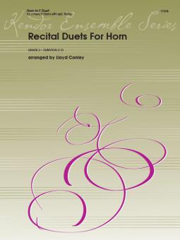 Recital Duets For Horn Standard