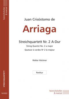 Streichquartett Nr. 2 A-Dur 