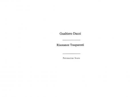 Risonanze Trasparenti 