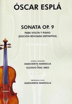 Sonata op. 9 Para Violin Y Piano 