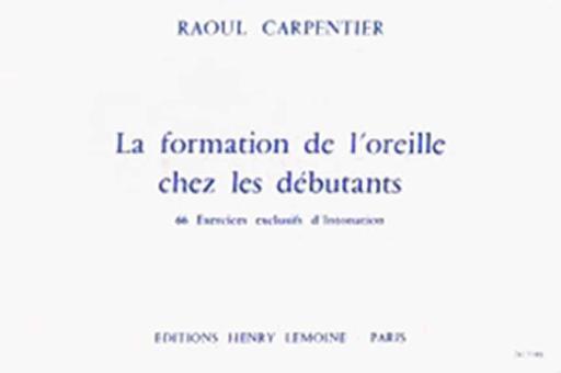 Formation de l'oreille 