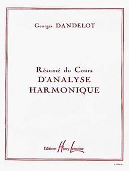 Résumé cours analyse harmonique 